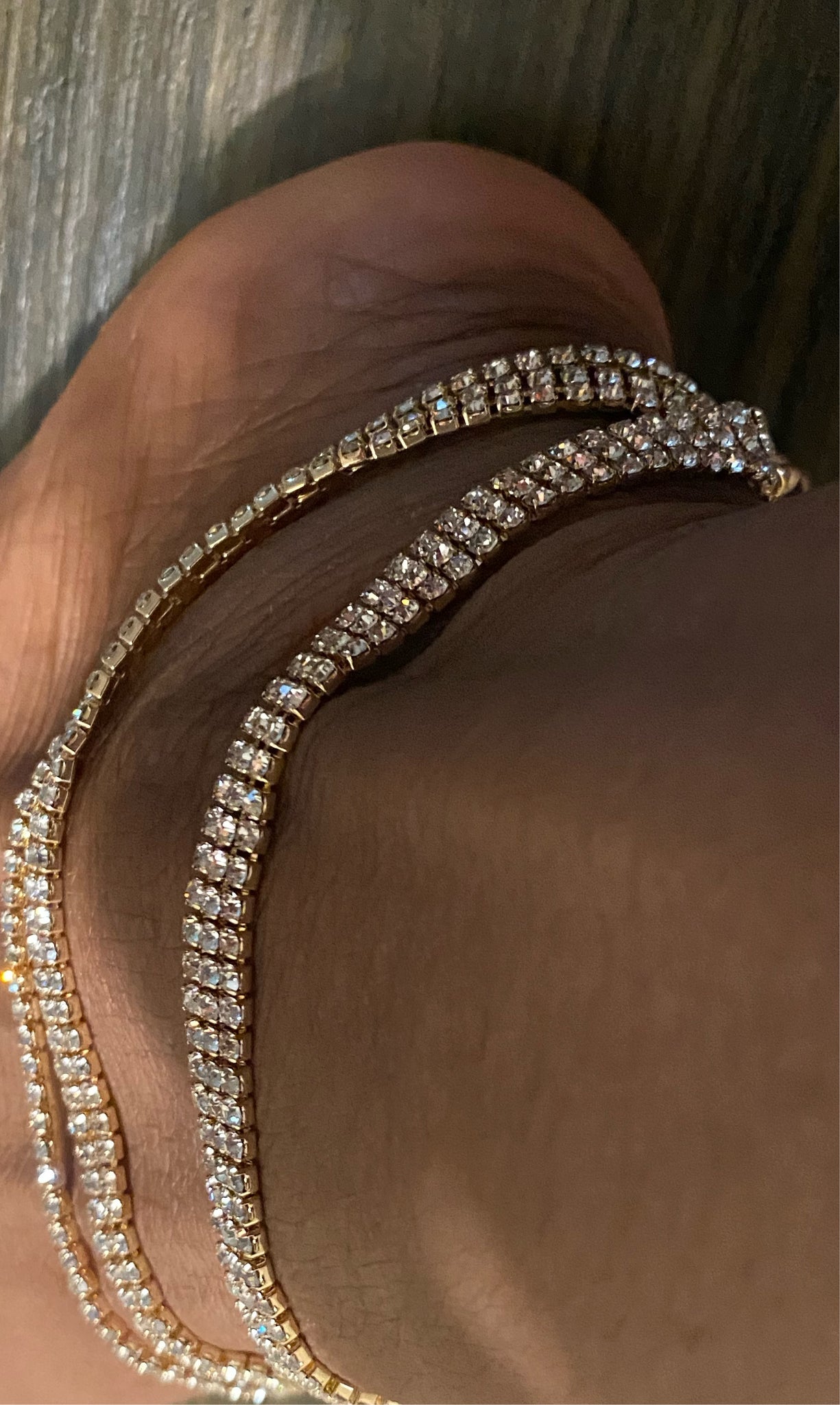 Rhinestone Anklet